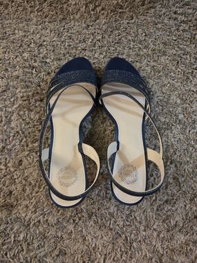 Midnight Blue Heels
